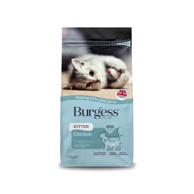 BURGESS CAT FOOD -  KITTEN CHICKEN 1.5KG