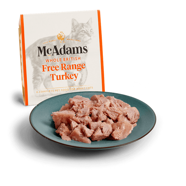 McAdams - Wet Food Free Range  Turkey  100g